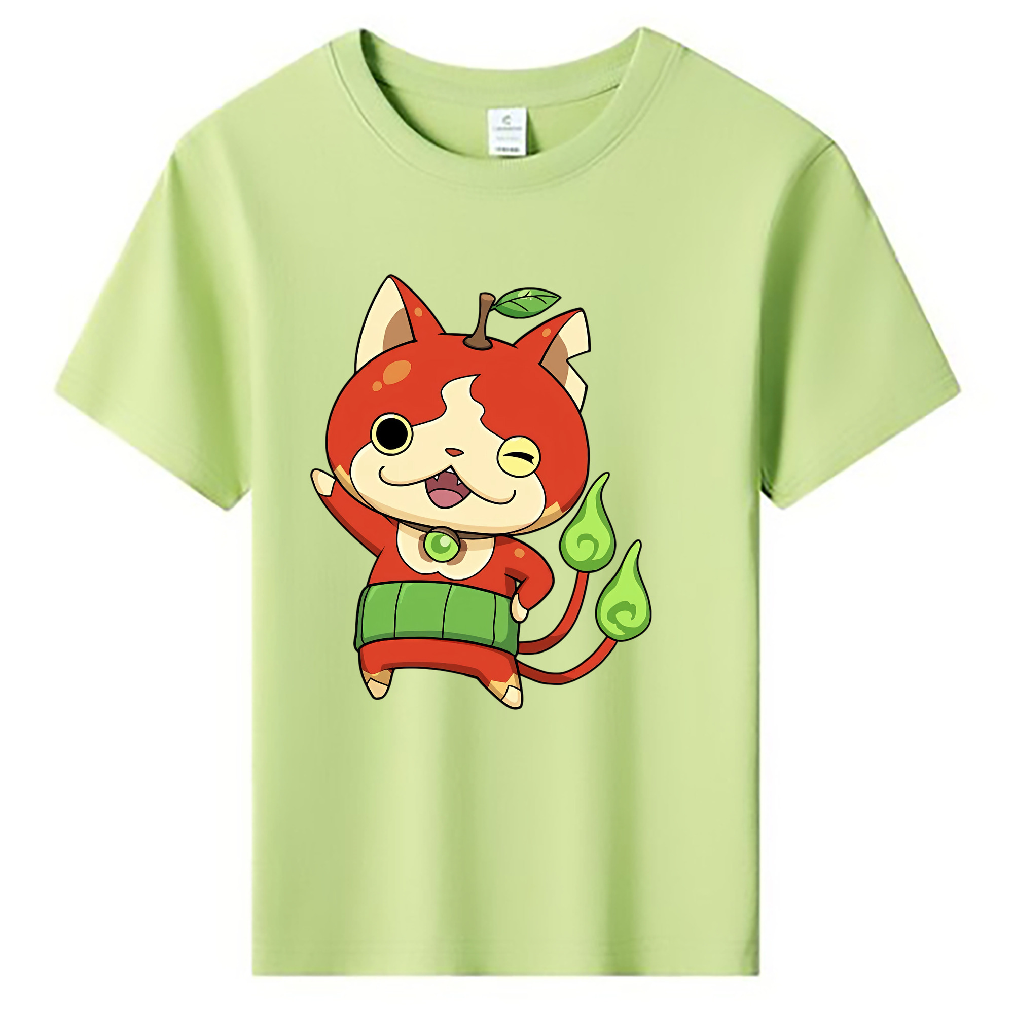 （画像用） 妖怪ウォッチ Yo-kai Watch 綿100％キッズTシャツ（フロントプリント）